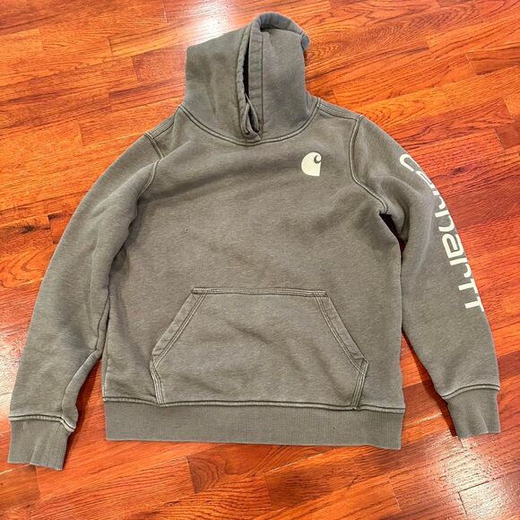 Carhartt Other - Carhartt Men's Khaki and Green Hoodie